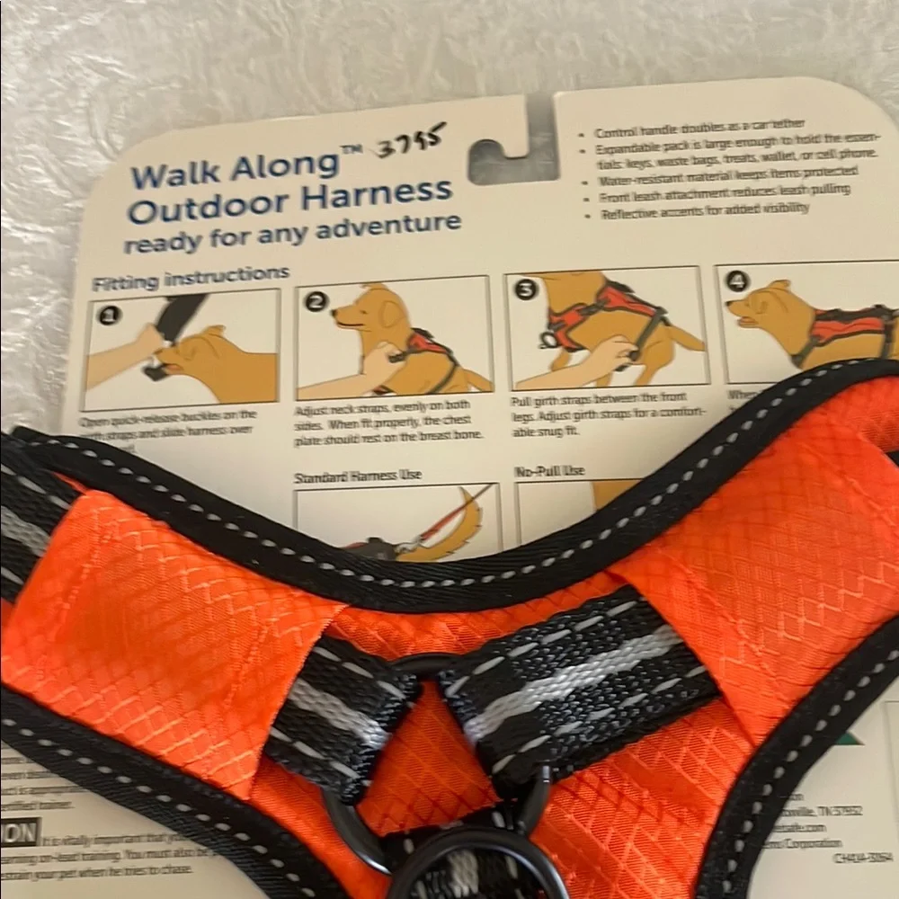 PetSafe Walk Along Outdoor Harness - Orange